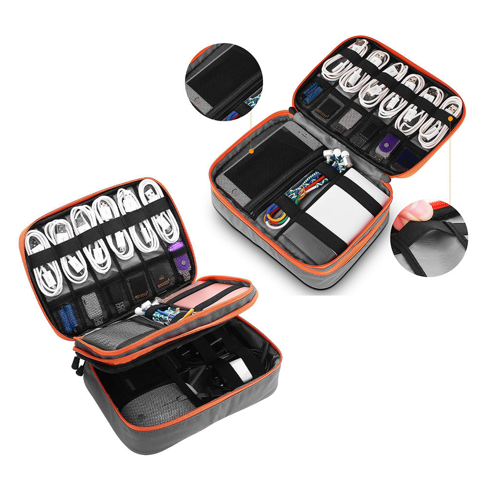 Premium Portable Digital Storage Pouch & Electronics Organizer Bag
