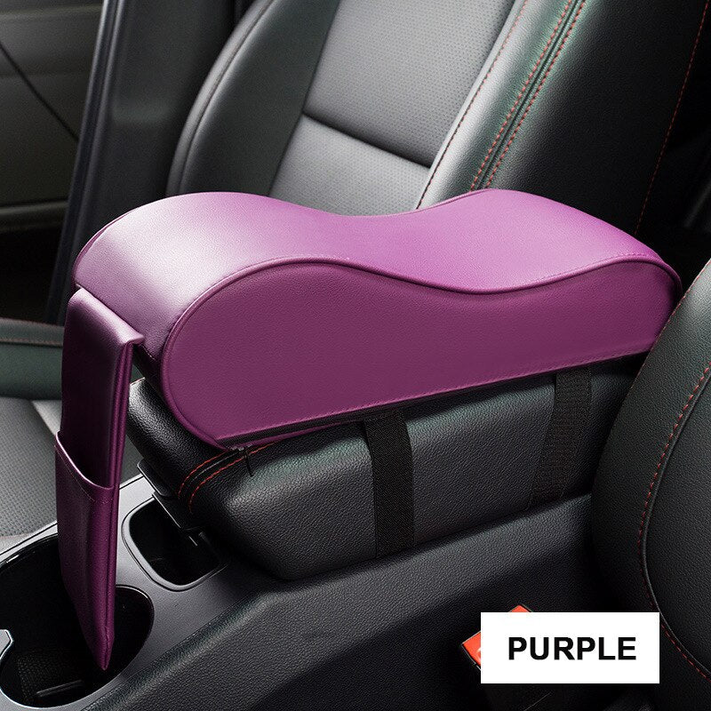 Leather Central Armrest Pad For Car