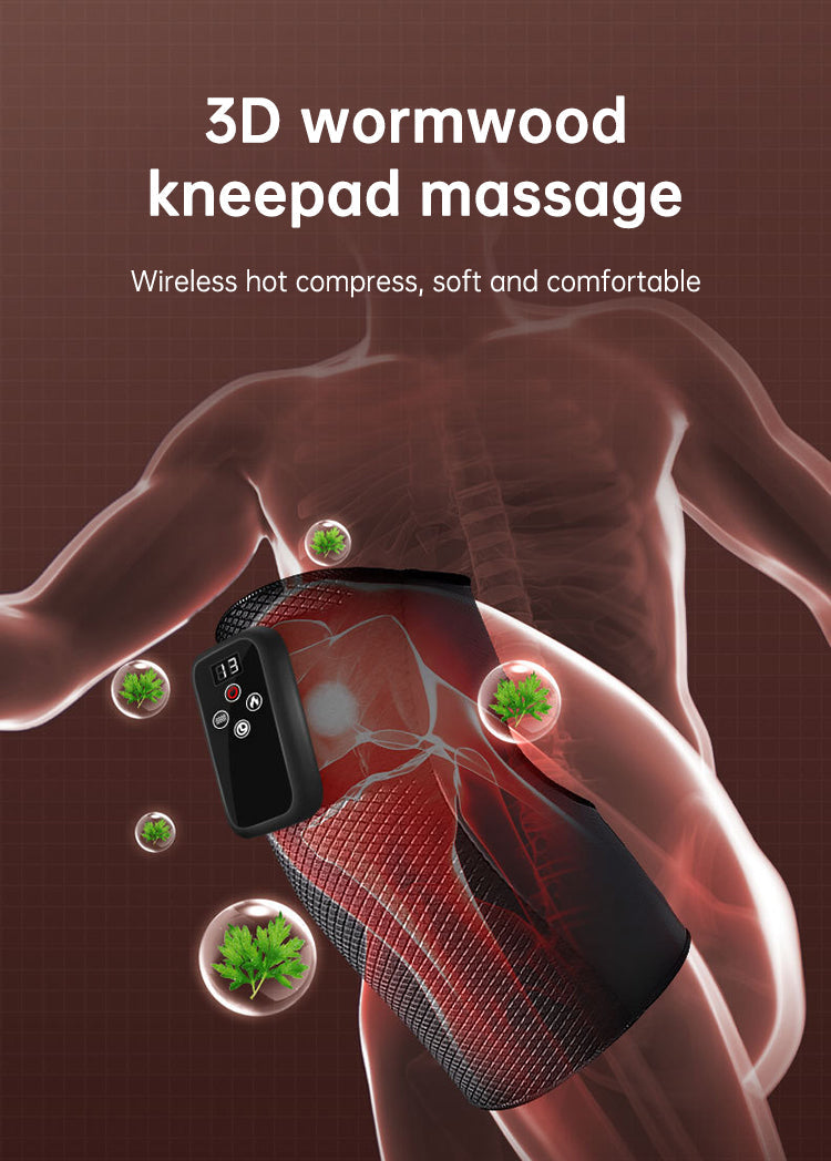 Electric heating knee Massager