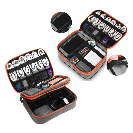 Premium Portable Digital Storage Pouch & Electronics Organizer Bag