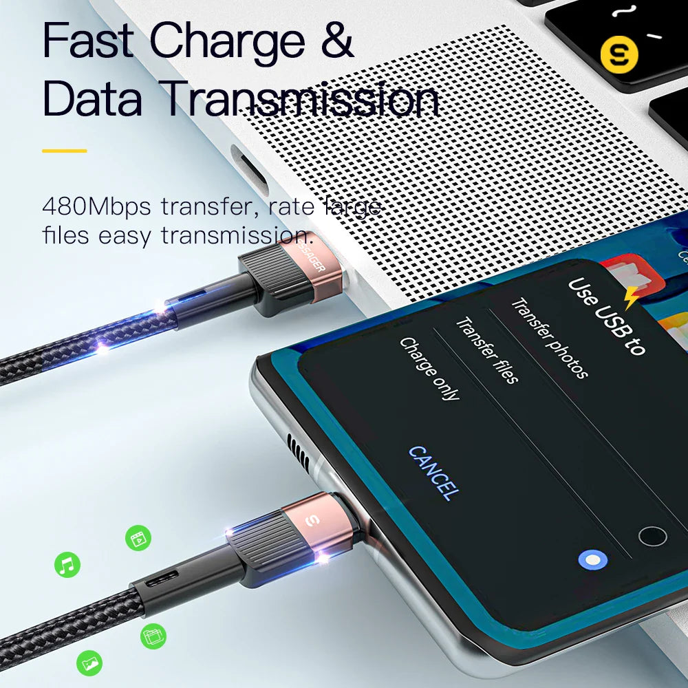 Fast Charging USB Type C Cable