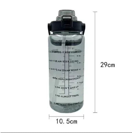 Portable Large Capacity Plastic Water Bottle