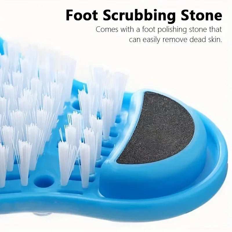 Spa Shower Foot Scrubber and Massager Bathroom Exfoliate