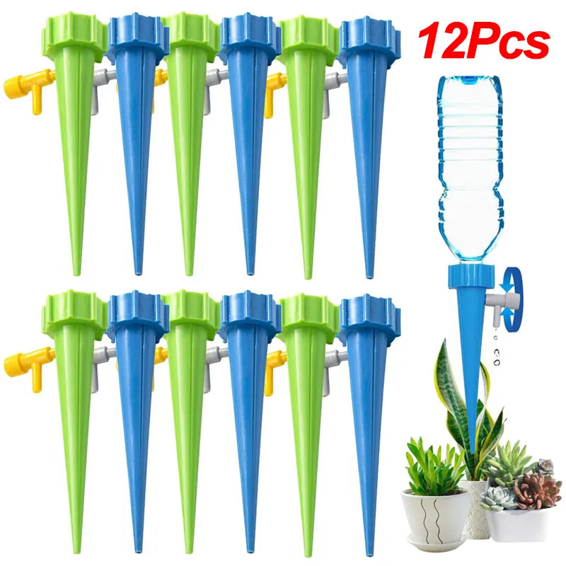 Drip Irrigation System - Self Watering Spike for Flower Plants